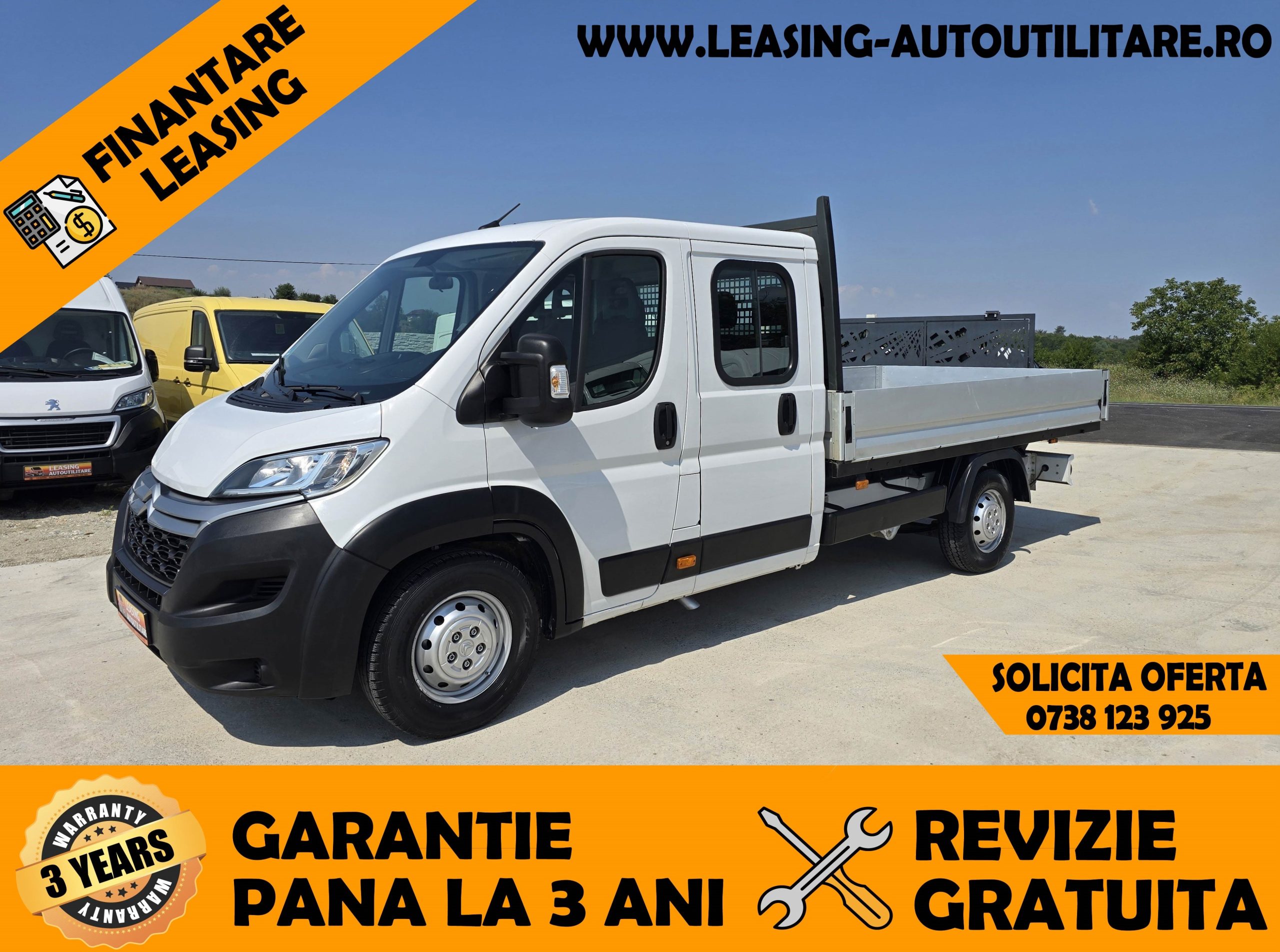 CITROEN JUMPER DOKA 7 LOCURI+BENA L=3.30M