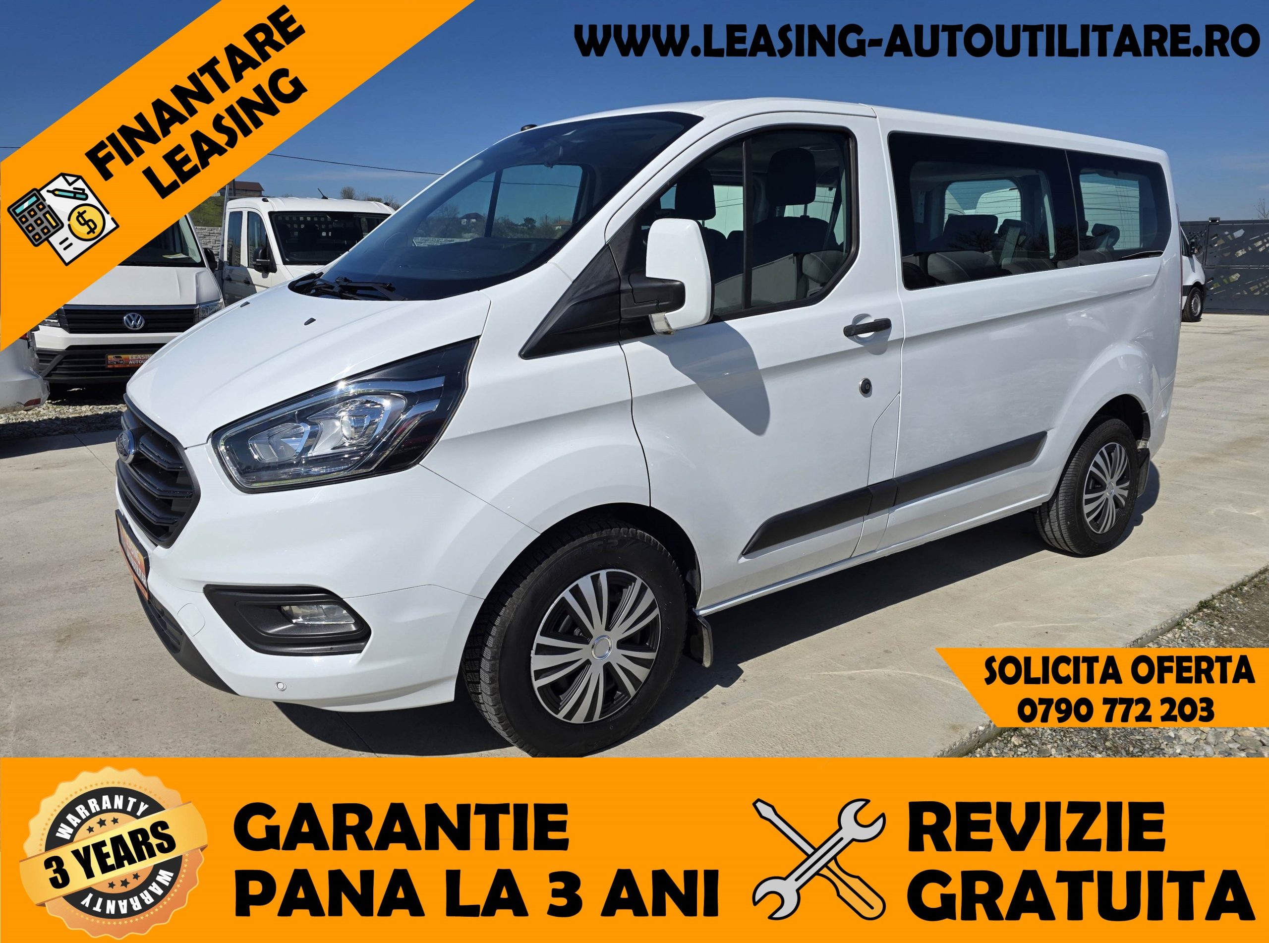 FORD NEW TRANSIT CUSTOM 9 LOCURI