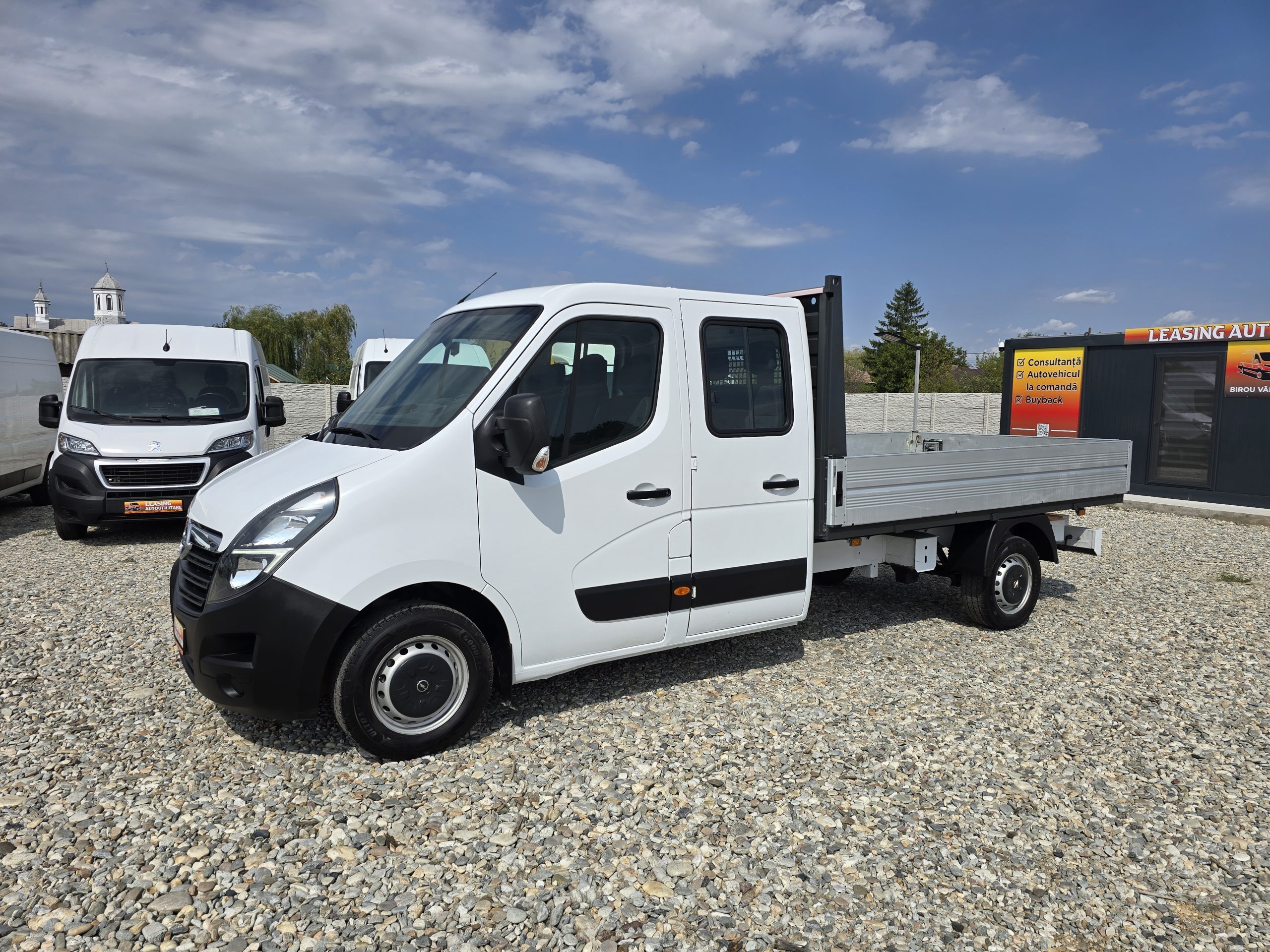 OPEL NEW MOVANO DOKA 7 LOCURI+BENA L=3.20m