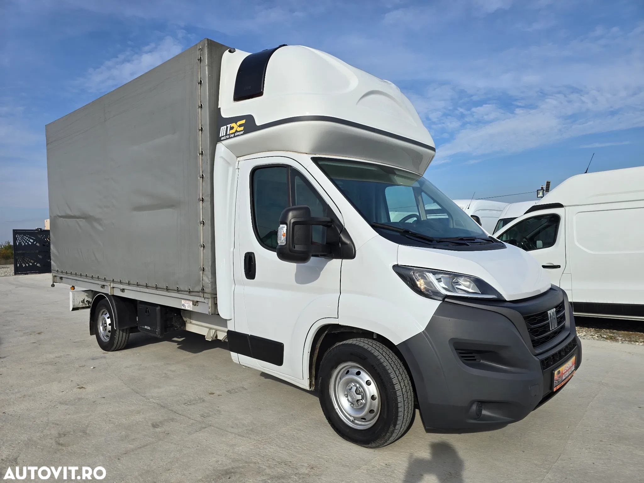 FIAT DUCATO PRELATA + CABINA DE DORMIT
