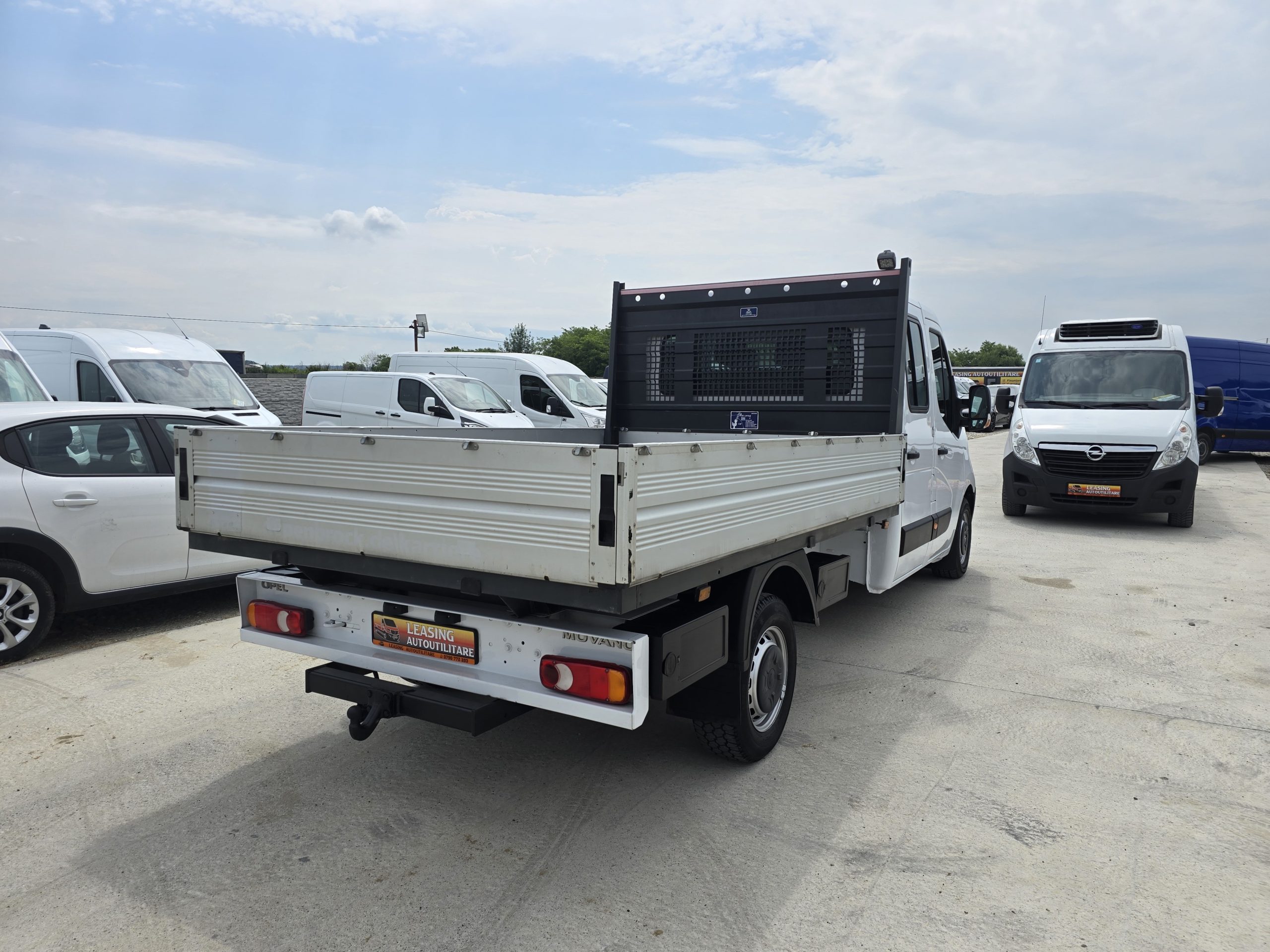 OPEL NEW MOVANO DOKA 7 LOCURI+BENA L=3.20m / Webasto