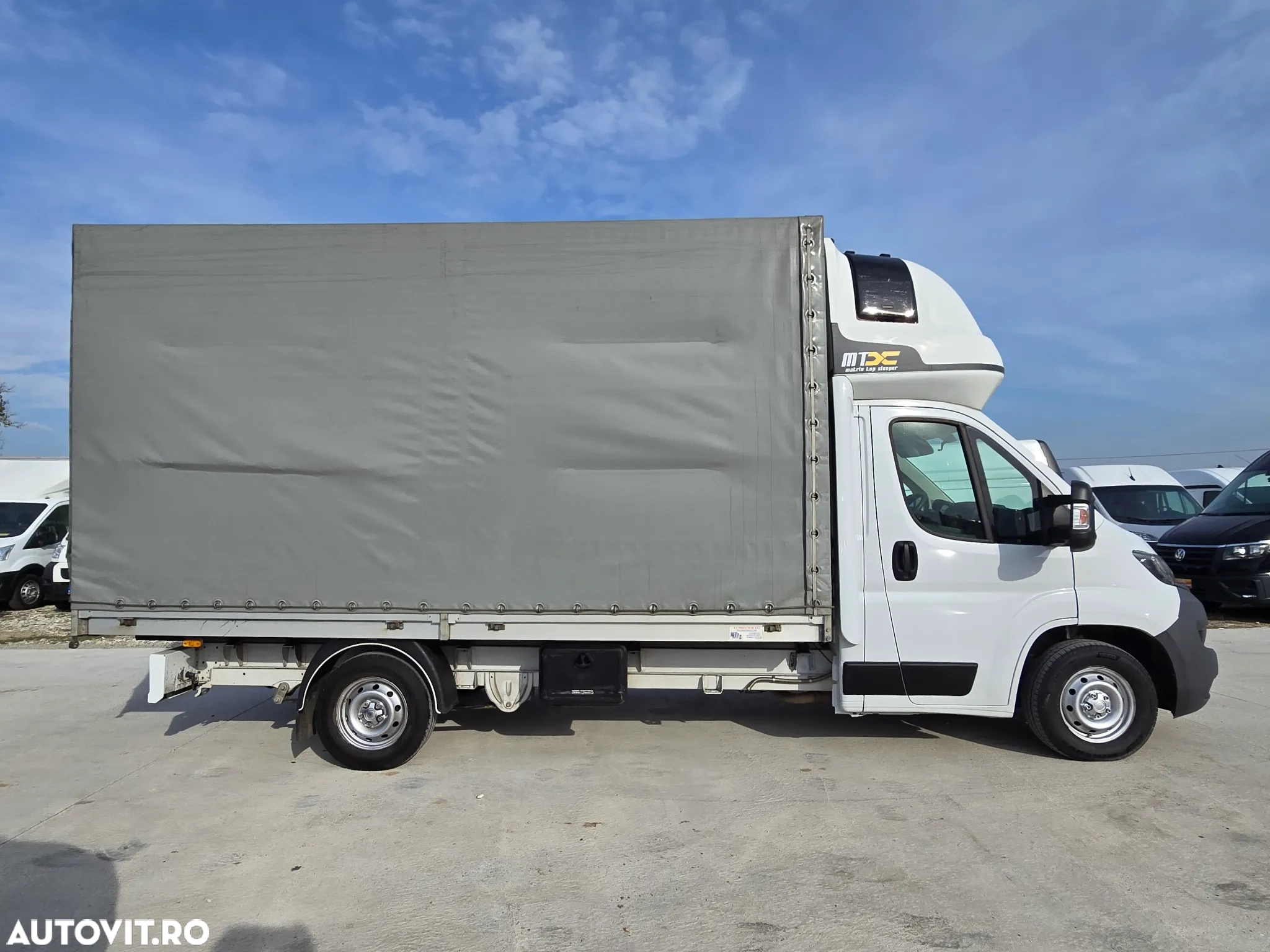 FIAT DUCATO PRELATA + CABINA DE DORMIT