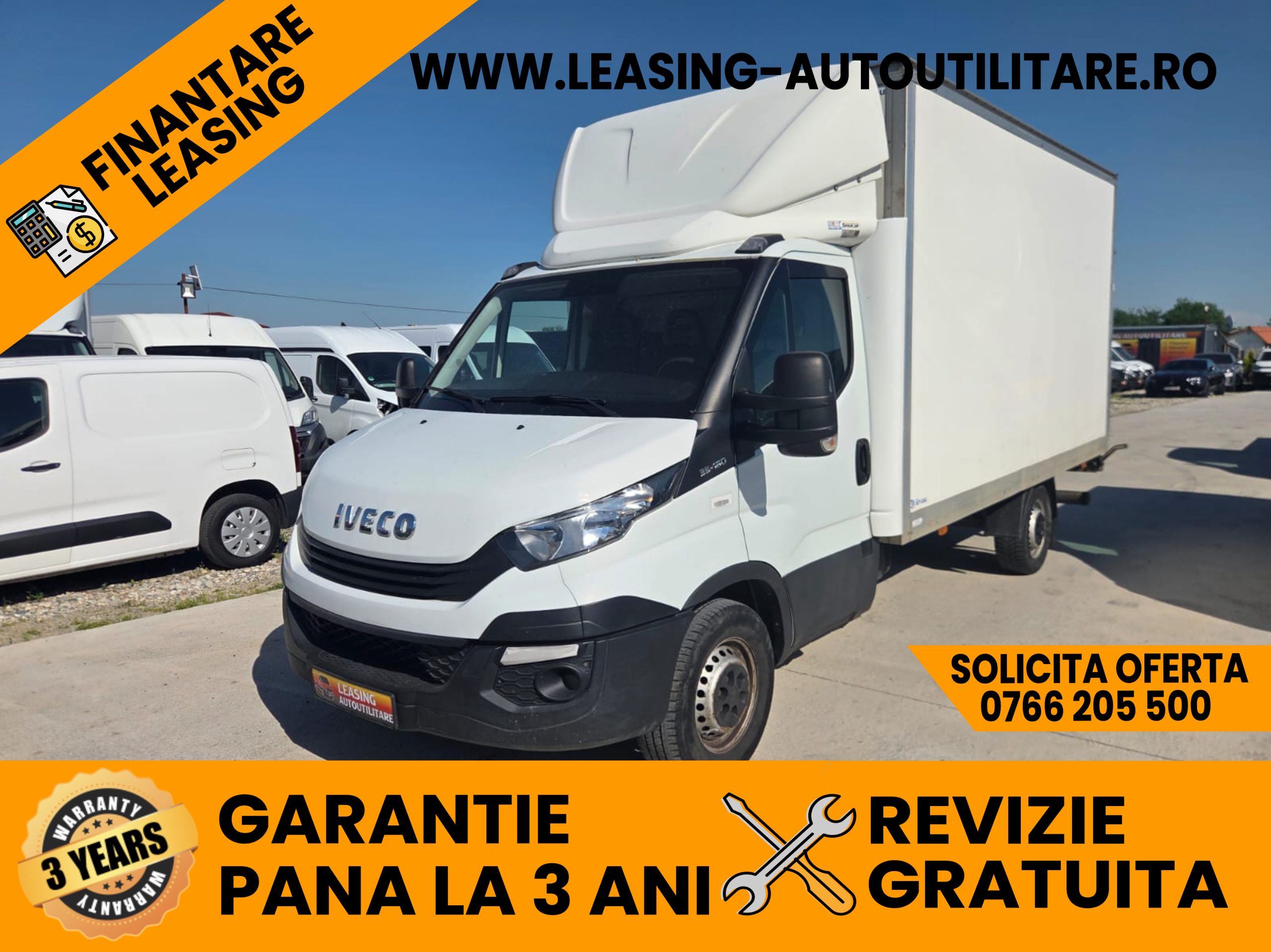 IVECO NEW DAILY CUB L=4.10M + LIFT HIDRAULIC