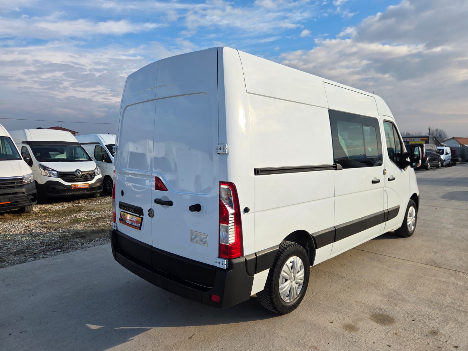 RENAULT MASTER DOKA 6 LOCURI+DUBA