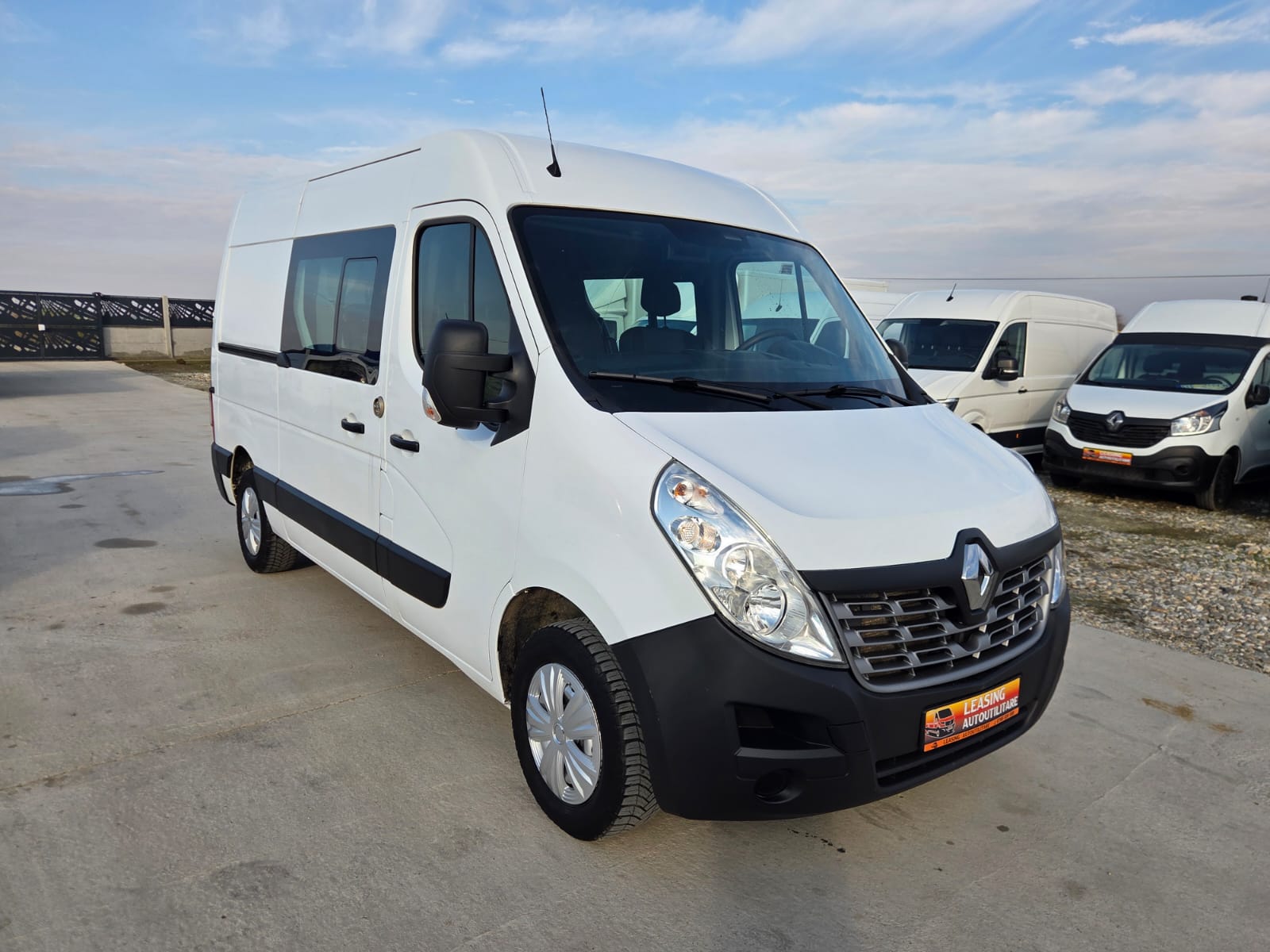 RENAULT MASTER DOKA 6 LOCURI+DUBA