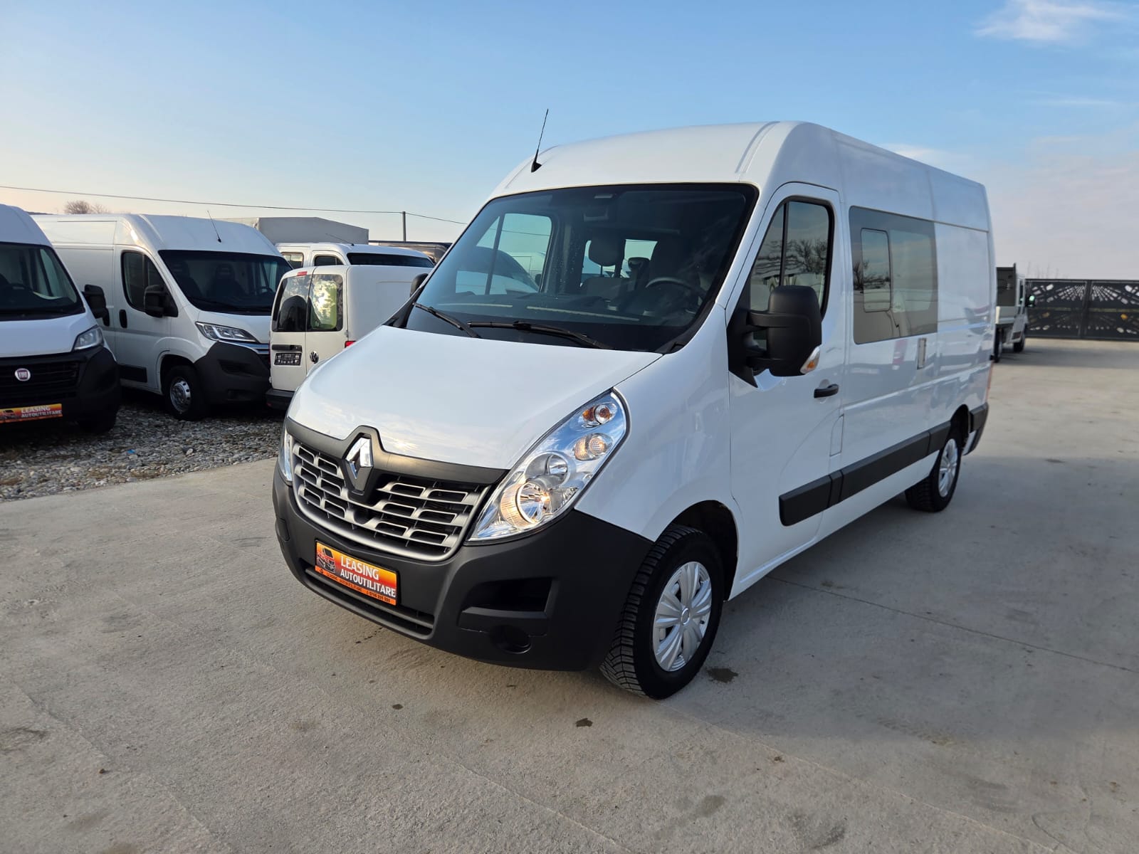 RENAULT MASTER DOKA 6 LOCURI+DUBA
