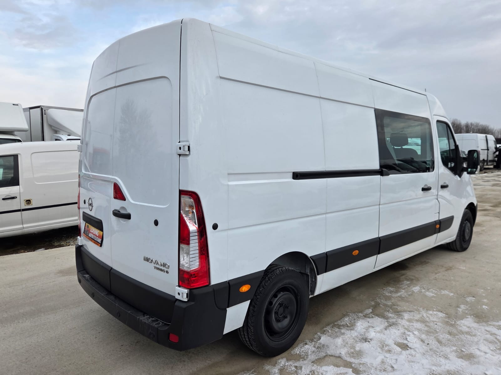 OPEL NEW MOVANO 6 LOCURI+DUBA L=3.00M