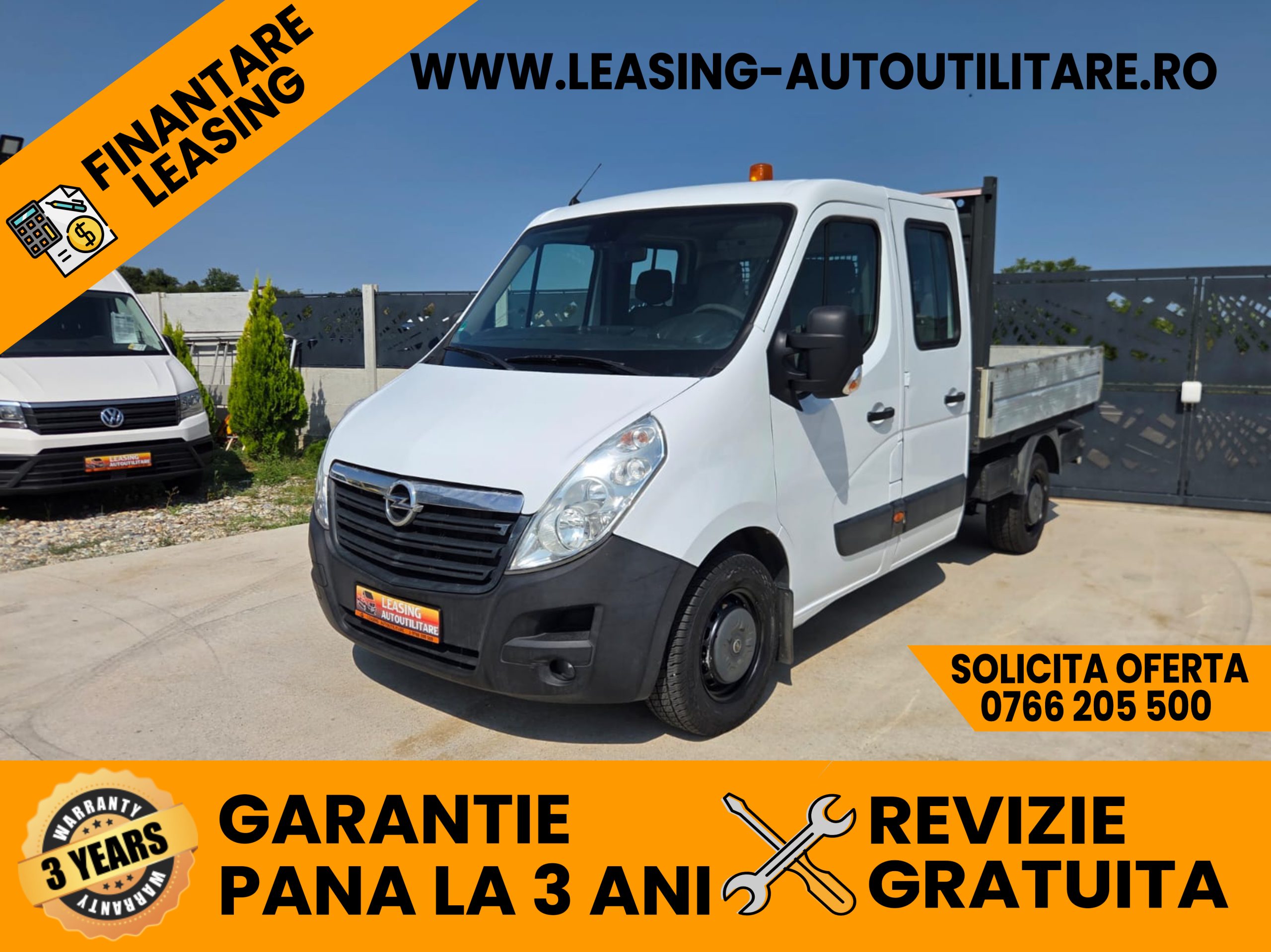 OPEL MOVANO DOKA 7 LOCURI+BENA L=2.40M