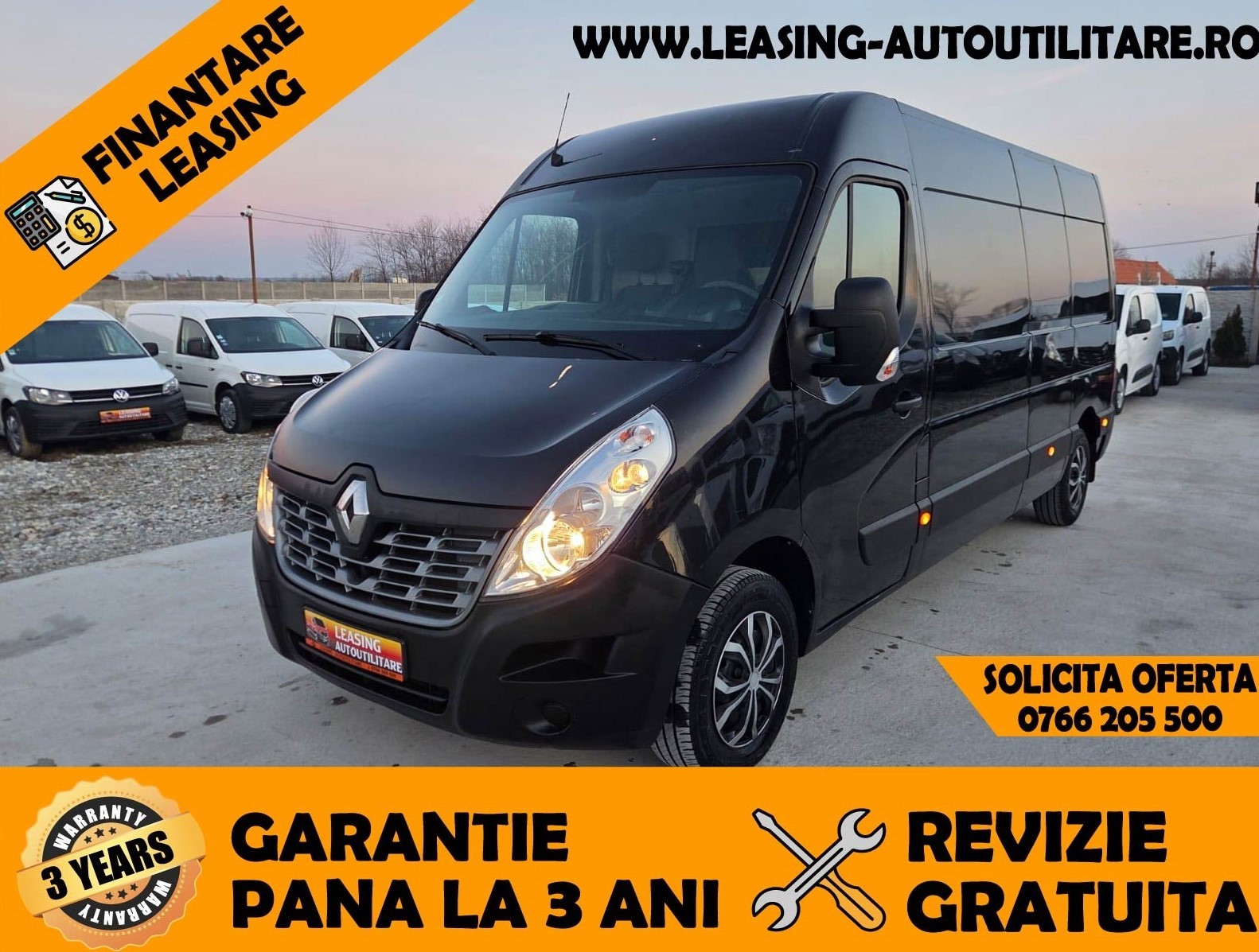 RENAULT MASTER L3H2 BLACK EDITION